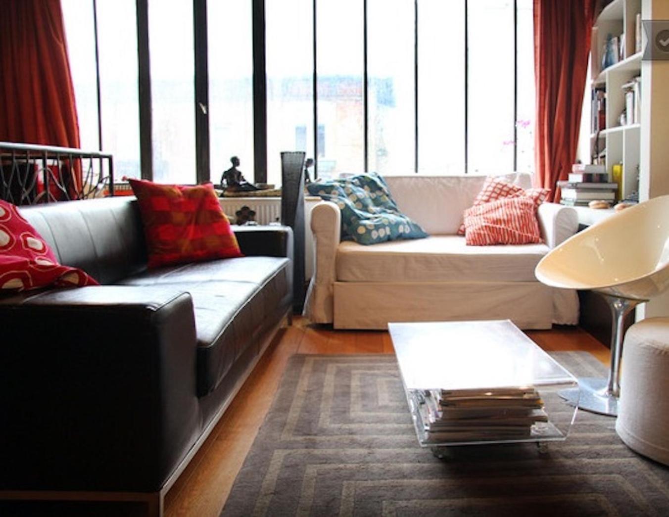 Loft Character With A View Of Court Leilighet Paris Eksteriør bilde