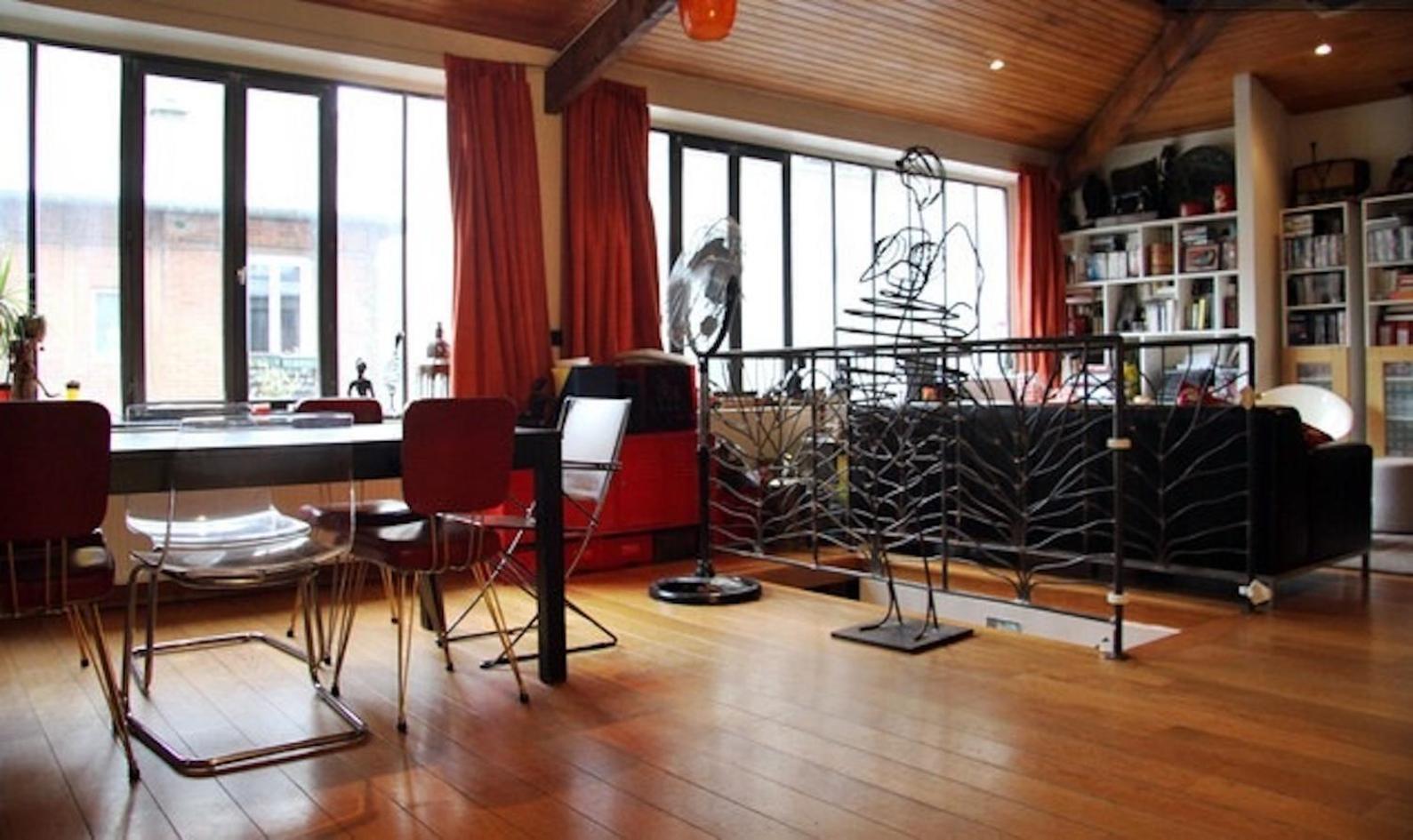 Loft Character With A View Of Court Leilighet Paris Eksteriør bilde